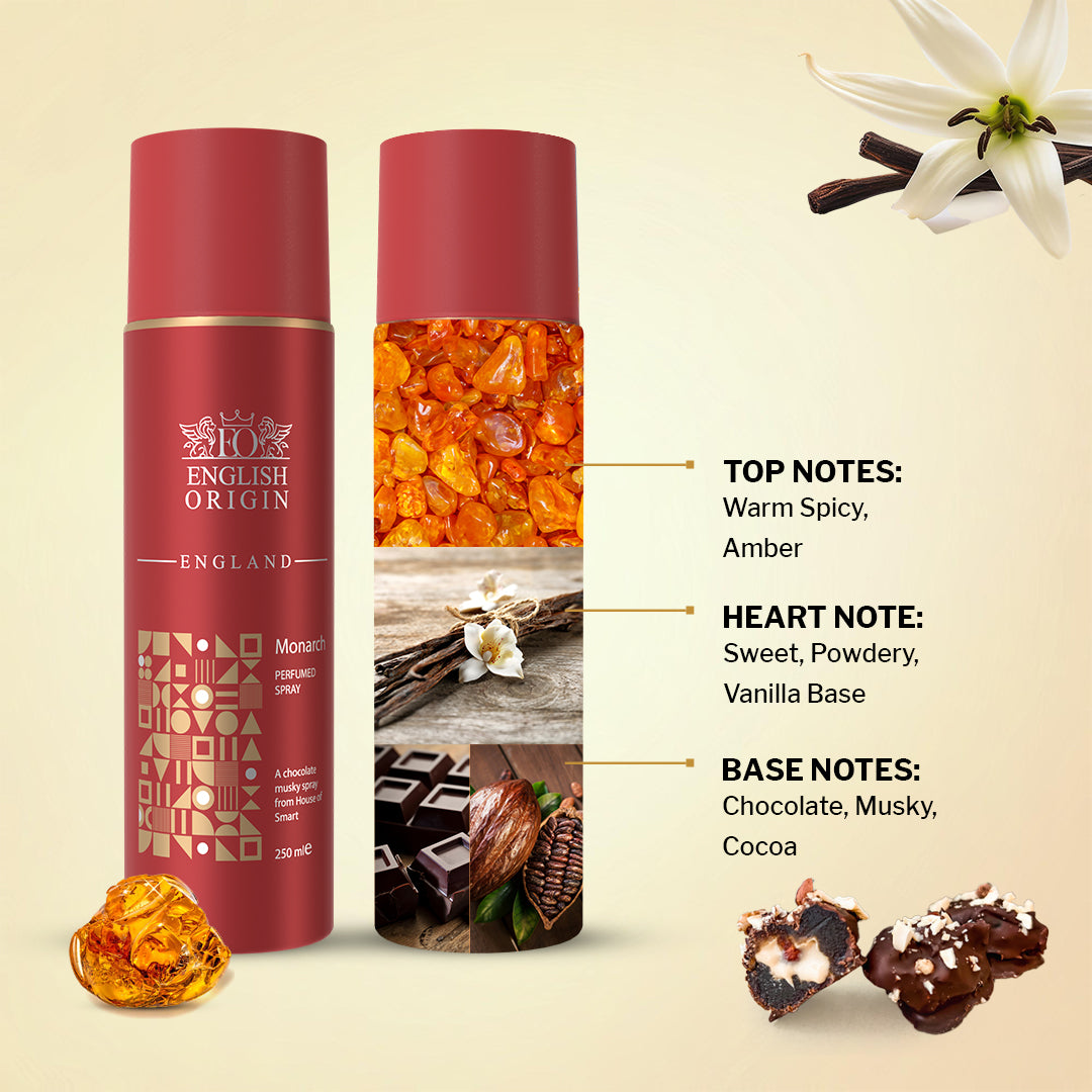 Monarch- Chocolate, Musky Deodorant