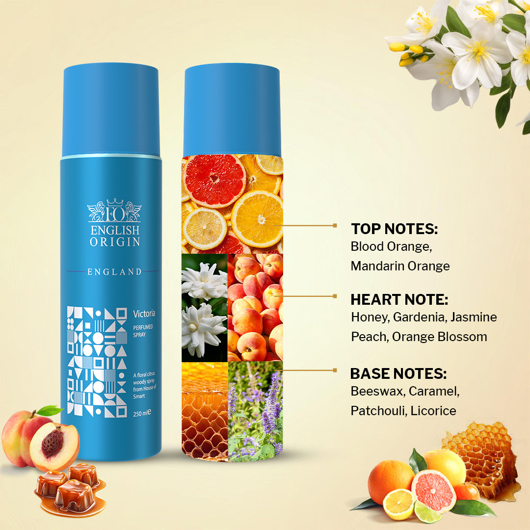 Victoria- Floral, Woody Deodorant