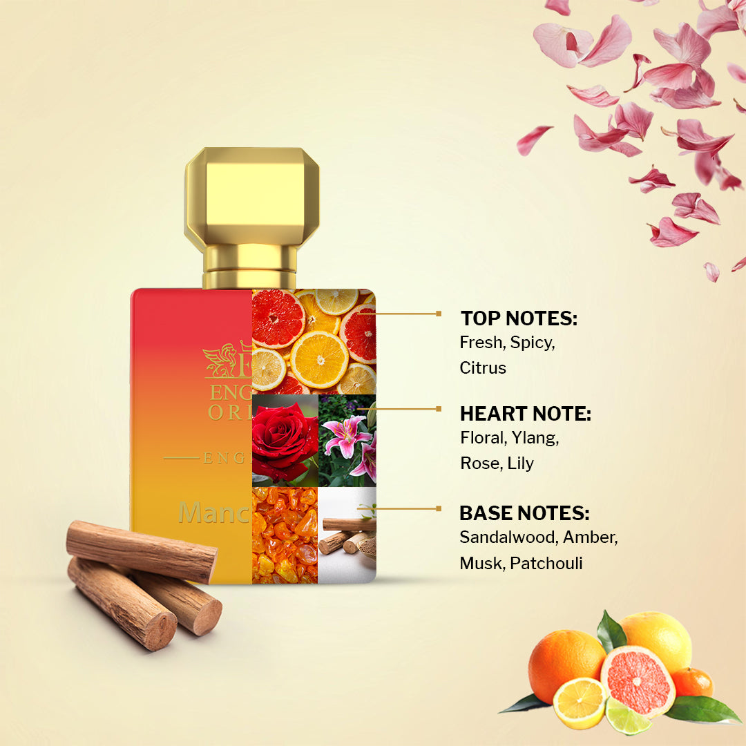 Manchester- Fresh, Oriental Eau De Parfum