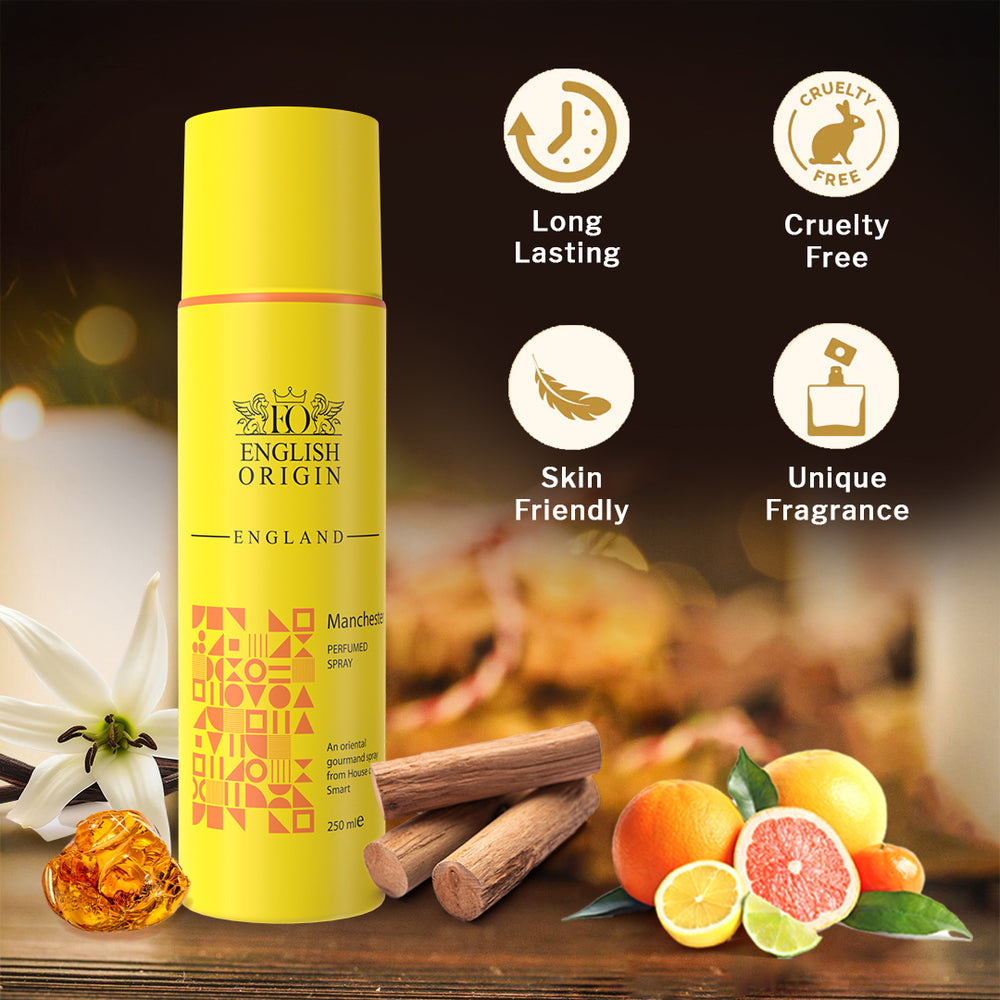
                      
                        Manchester- Fresh, Oriental Deodorant
                      
                    